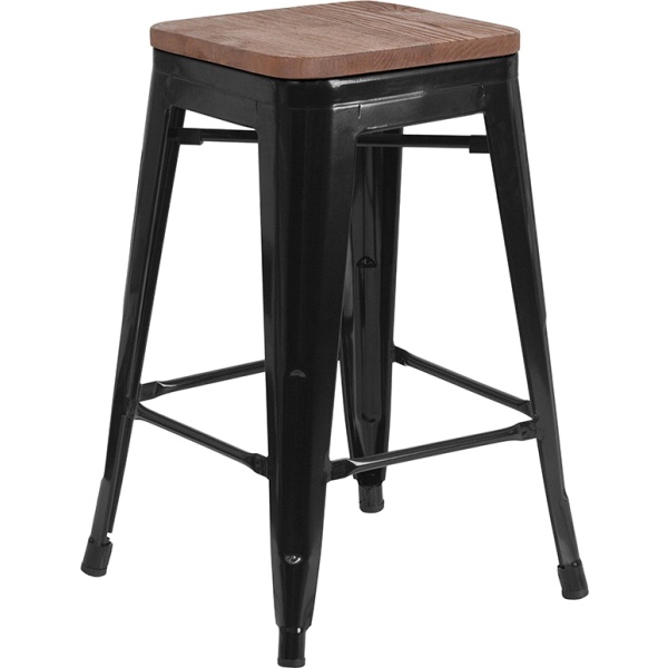 24-High-Backless-Black-Metal-Counter-Height-Stool-with-Square-Wood-Seat-by-Flash-Furniture