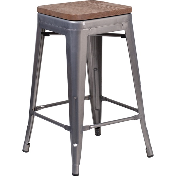 24-High-Backless-Clear-Coated-Metal-Counter-Height-Stool-with-Square-Wood-Seat-by-Flash-Furniture