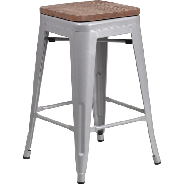 24-High-Backless-Silver-Metal-Counter-Height-Stool-with-Square-Wood-Seat-by-Flash-Furniture