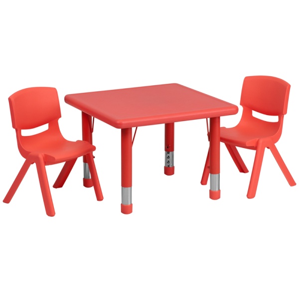 24-Square-Red-Plastic-Height-Adjustable-Activity-Table-Set-with-2-Chairs-by-Flash-Furniture