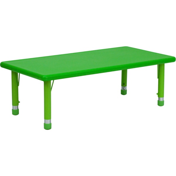 24W-x-48L-Rectangular-Green-Plastic-Height-Adjustable-Activity-Table-by-Flash-Furniture