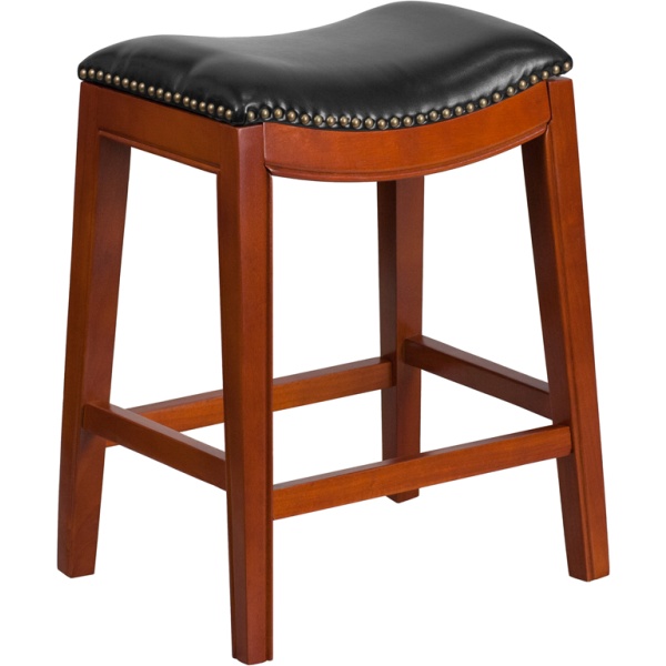 26-High-Backless-Light-Cherry-Wood-Counter-Height-Stool-with-Black-Leather-Seat-by-Flash-Furniture