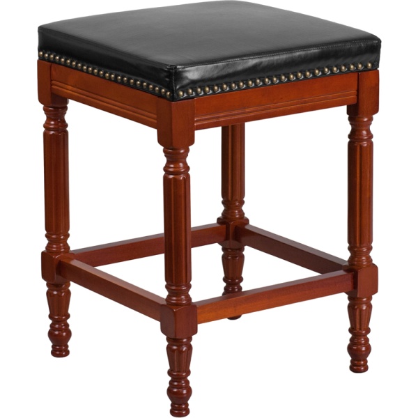 26-High-Backless-Light-Cherry-Wood-Counter-Height-Stool-with-Black-Leather-Seat-by-Flash-Furniture