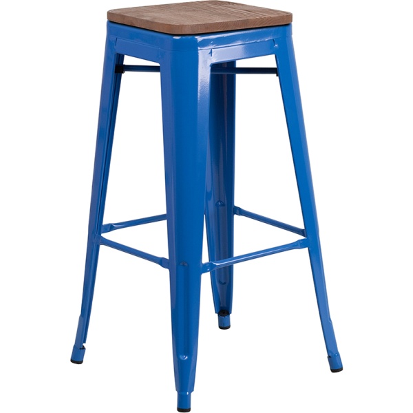 30-High-Backless-Blue-Metal-Barstool-with-Square-Wood-Seat-by-Flash-Furniture