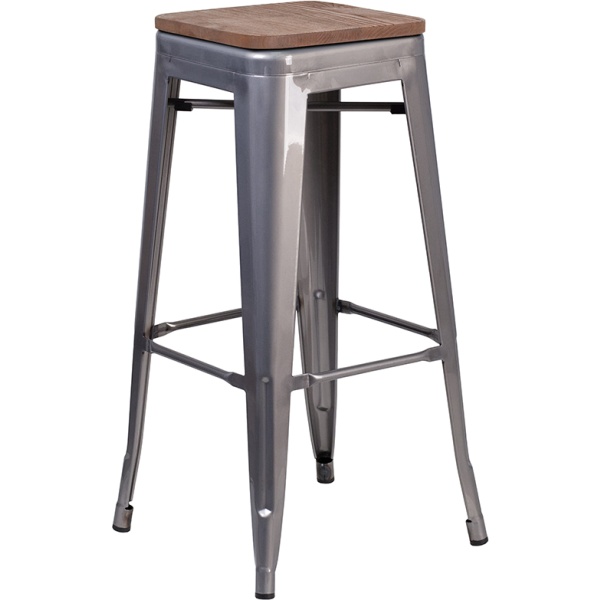 30-High-Backless-Clear-Coated-Metal-Barstool-with-Square-Wood-Seat-by-Flash-Furniture