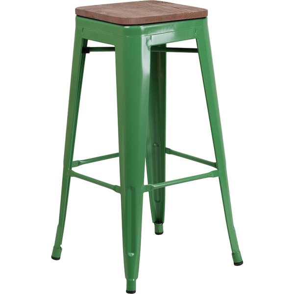 30-High-Backless-Green-Metal-Barstool-with-Square-Wood-Seat-by-Flash-Furniture