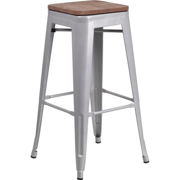 30-High-Backless-Silver-Metal-Barstool-with-Square-Wood-Seat-by-Flash-Furniture