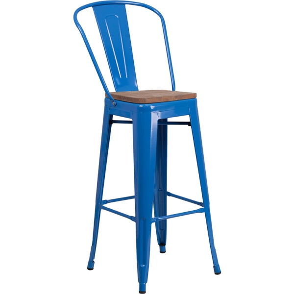 30-High-Blue-Metal-Barstool-with-Back-and-Wood-Seat-by-Flash-Furniture