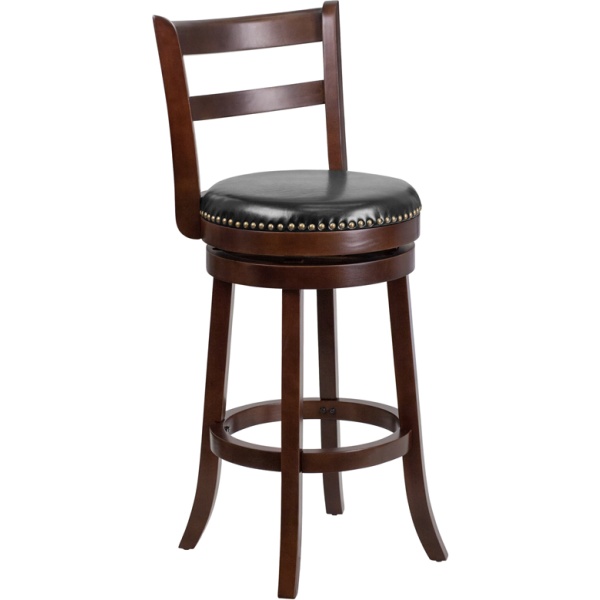 30-High-Cappuccino-Wood-Barstool-with-Black-Leather-Swivel-Seat-by-Flash-Furniture