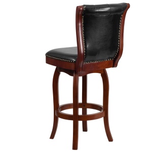 30-High-Cherry-Wood-Barstool-with-Black-Leather-Swivel-Seat-by-Flash-Furniture-2