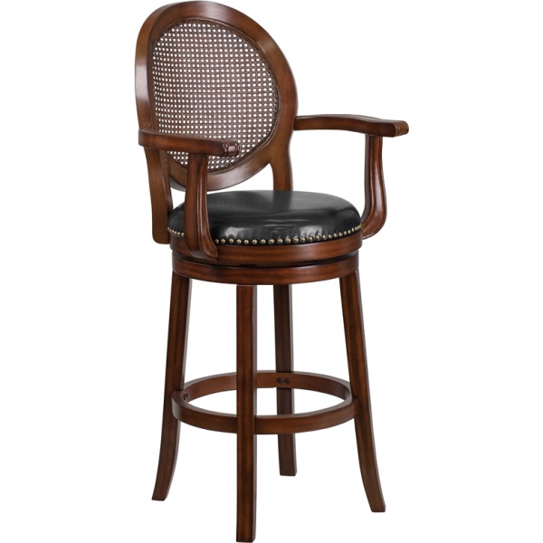 30-High-Expresso-Wood-Barstool-with-Arms-and-Black-Leather-Swivel-Seat-by-Flash-Furniture