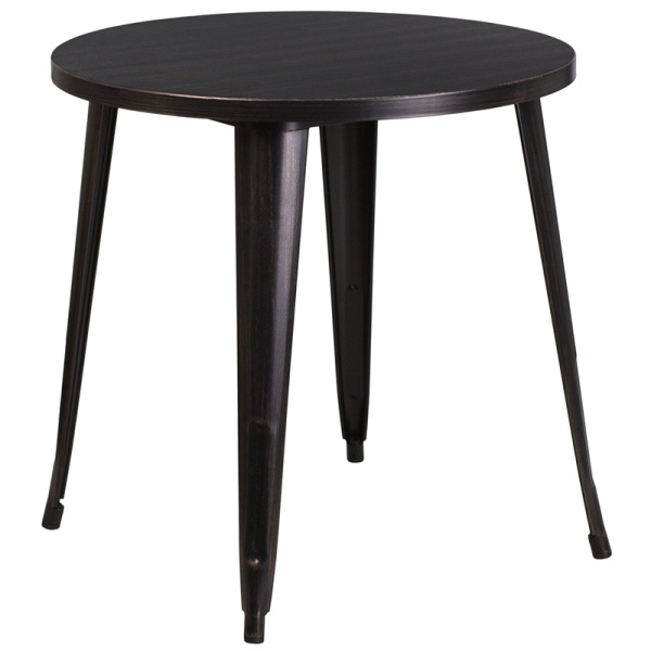 30-Round-Black-Antique-Gold-Metal-Indoor-Outdoor-Table-by-Flash-Furniture