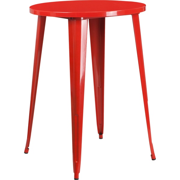 30-Round-Red-Metal-Indoor-Outdoor-Bar-Height-Table-by-Flash-Furniture