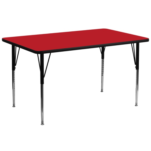 30W-x-72L-Rectangular-Red-HP-Laminate-Activity-Table-Standard-Height-Adjustable-Legs-by-Flash-Furniture