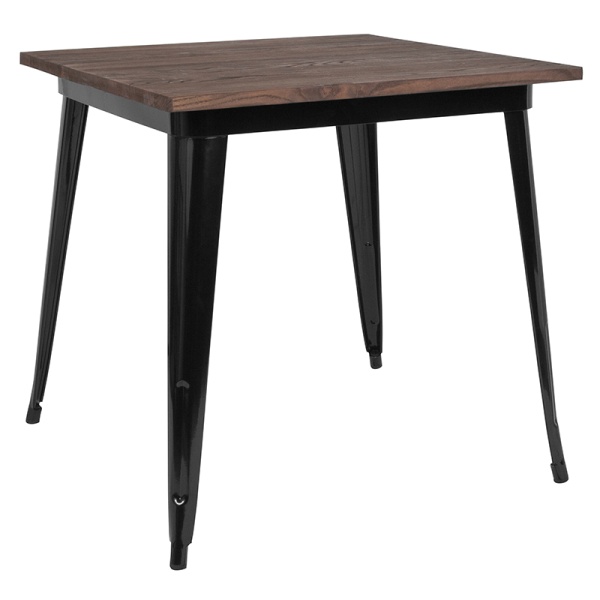 31.5-Square-Black-Metal-Indoor-Table-with-Walnut-Rustic-Wood-Top-by-Flash-Furniture