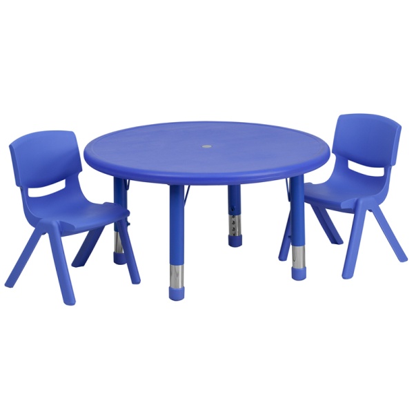 33-Round-Blue-Plastic-Height-Adjustable-Activity-Table-Set-with-2-Chairs-by-Flash-Furniture