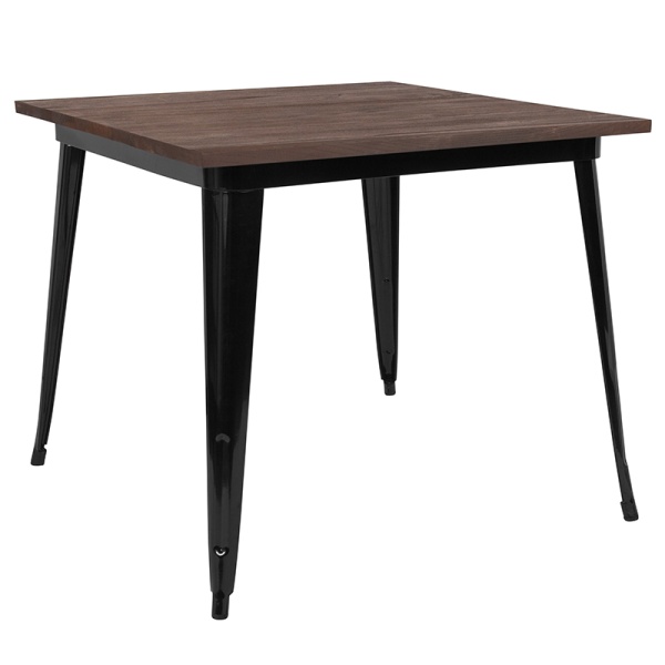 36-Square-Black-Metal-Indoor-Table-with-Walnut-Rustic-Wood-Top-by-Flash-Furniture