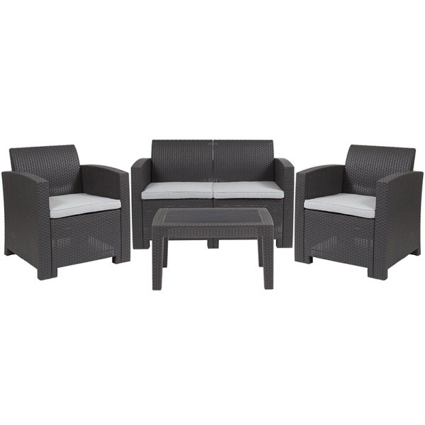 4-Piece-Outdoor-Faux-Rattan-Chair-Loveseat-and-Table-Set-in-Dark-Gray-by-Flash-Furniture