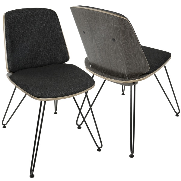 Avery-Mid-Century-Modern-DiningAccent-Chair-in-Dark-Grey-Wood-and-Black-Fabric-by-LumiSource-Set-of-2