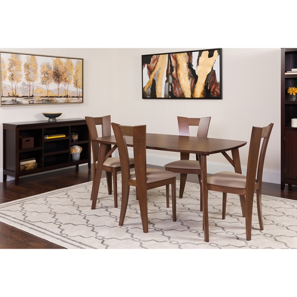 Barnes-5-Piece-Walnut-Wood-Dining-Table-Set-with-Slotted-Back-Wood-Dining-Chairs-Padded-Seats-by-Flash-Furniture