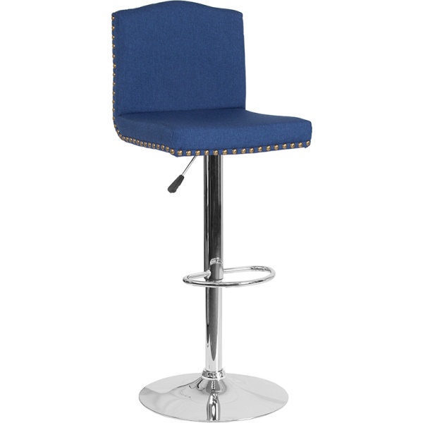 Bellagio-Contemporary-Adjustable-Height-Barstool-with-Accent-Nail-Trim-in-Blue-Fabric-by-Flash-Furniture