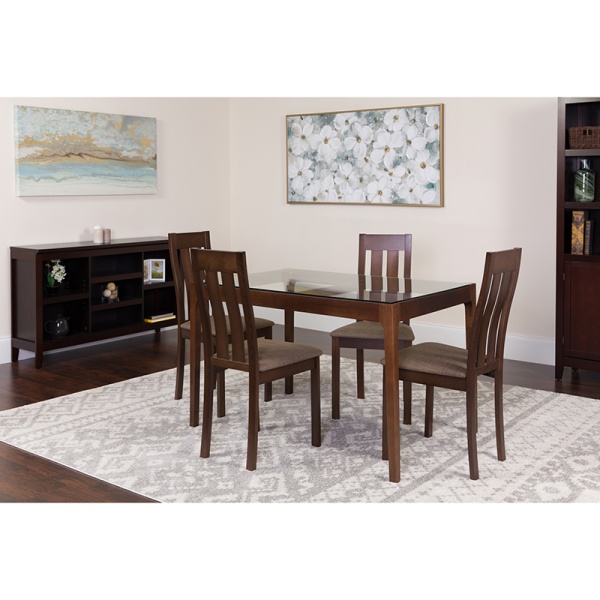 Belvedere-5-Piece-Espresso-Wood-Dining-Table-Set-with-Glass-Top-and-Vertical-Slat-Back-Wood-Dining-Chairs-Padded-Seats-by-Flash-Furniture