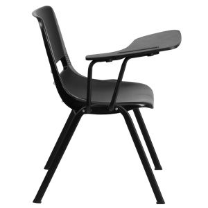 Black-Ergonomic-Shell-Chair-with-Right-Handed-Flip-Up-Tablet-Arm-by-Flash-Furniture-2