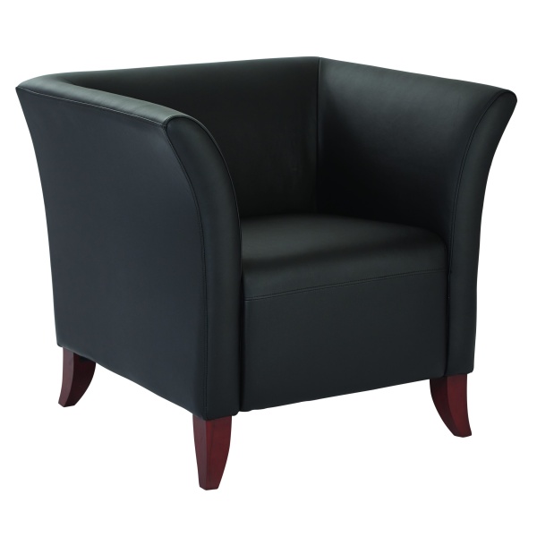 Black-Faux-Leather-Club-Chair-by-OSP-Furniture-Office-Star