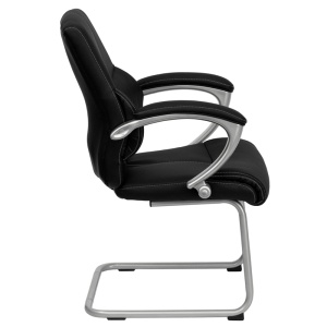 Black-Leather-Executive-Side-Reception-Chair-with-Silver-Sled-Base-by-Flash-Furniture-2