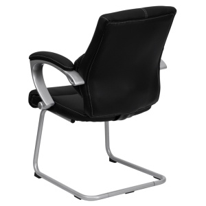 Black-Leather-Executive-Side-Reception-Chair-with-Silver-Sled-Base-by-Flash-Furniture-3