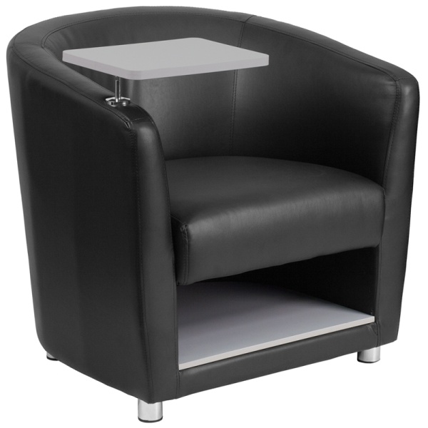 Black-Leather-Guest-Chair-with-Tablet-Arm-Chrome-Legs-and-Under-Seat-Storage-by-Flash-Furniture