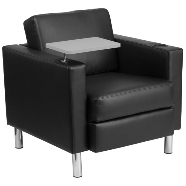 Black-Leather-Guest-Chair-with-Tablet-Arm-Tall-Chrome-Legs-and-Cup-Holder-by-Flash-Furniture