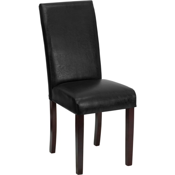 Black-Leather-Parsons-Chair-by-Flash-Furniture