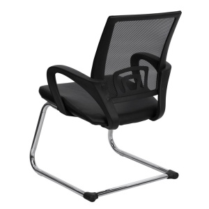 Black-Mesh-Side-Reception-Chair-with-Leather-Seat-and-Sled-Base-by-Flash-Furniture-2