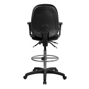 Black-Multifunction-Ergonomic-Drafting-Chair-with-Adjustable-Foot-Ring-and-Adjustable-Arms-by-Flash-Furniture-2