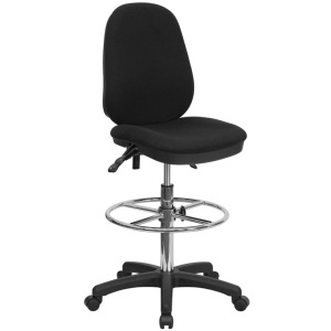 Black-Multifunction-Ergonomic-Drafting-Chair-with-Adjustable-Foot-Ring-by-Flash-Furniture