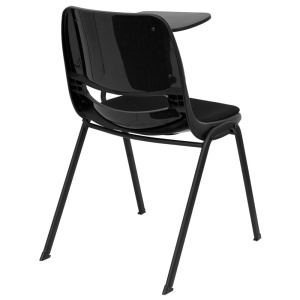 Black-Padded-Ergonomic-Shell-Chair-with-Left-Handed-Flip-Up-Tablet-Arm-by-Flash-Furniture-3