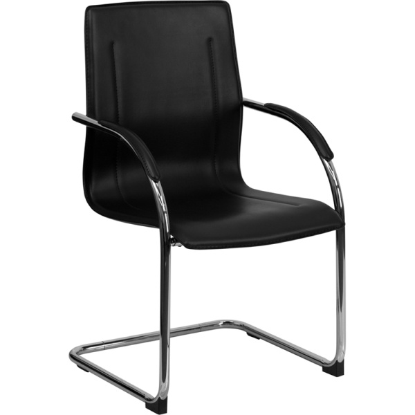 Black-Vinyl-Side-Reception-Chair-with-Chrome-Sled-Base-by-Flash-Furniture