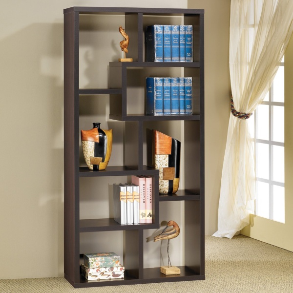 Bookcase-with-Cappuccino-Finish-by-Coaster-Fine-Furniture