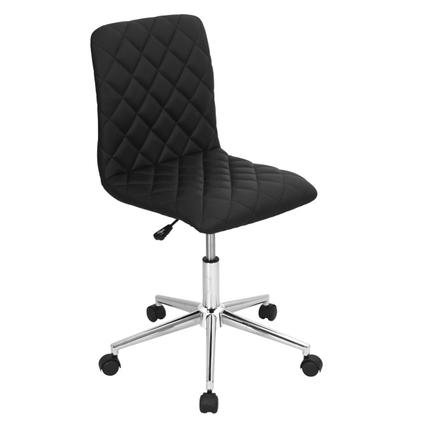 Caviar-Contemporary-Adjustable-Office-Chair-in-Black-Faux-Leather-by-LumiSource