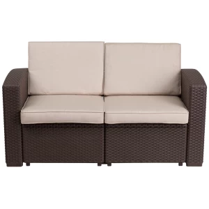 Chocolate-Brown-Faux-Rattan-Loveseat-with-All-Weather-Beige-Cushions-by-Flash-Furniture-2