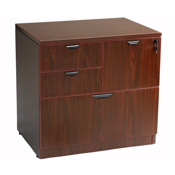 Combo-Lateral-File-Cabinet-with-Mahogany-Finish-by-Boss-Office-Products