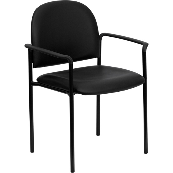 Comfort-Black-Vinyl-Stackable-Steel-Side-Reception-Chair-with-Arms-by-Flash-Furniture