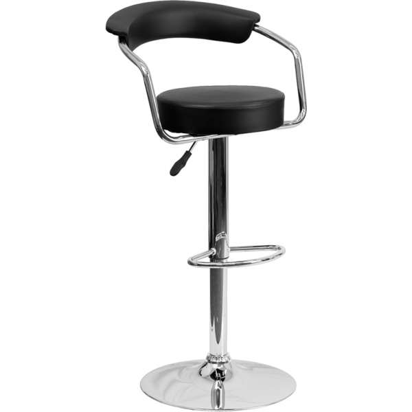 Contemporary-Black-Vinyl-Adjustable-Height-Barstool-with-Arms-and-Chrome-Base-by-Flash-Furniture