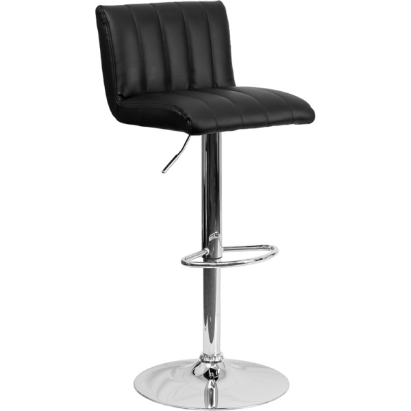 Contemporary-Black-Vinyl-Adjustable-Height-Barstool-with-Chrome-Base-by-Flash-Furniture