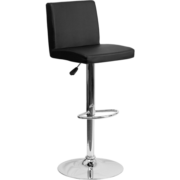 Contemporary-Black-Vinyl-Adjustable-Height-Barstool-with-Chrome-Base-by-Flash-Furniture