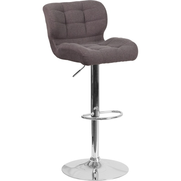 Contemporary-Tufted-Dark-Gray-Fabric-Adjustable-Height-Barstool-with-Chrome-Base-by-Flash-Furniture