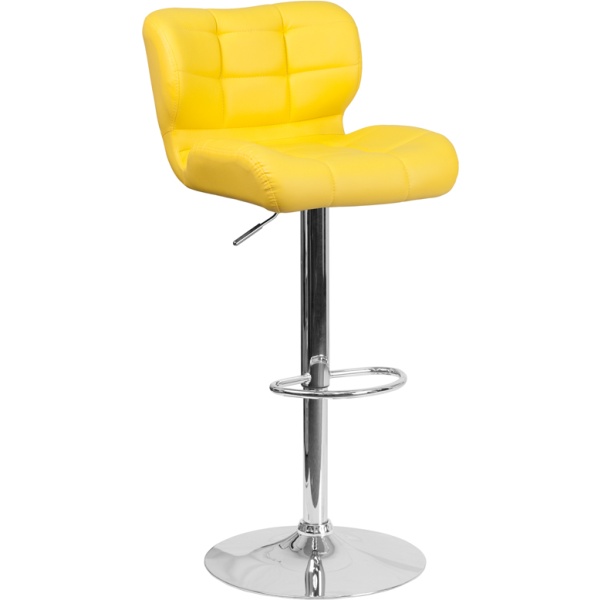 Contemporary-Tufted-Yellow-Vinyl-Adjustable-Height-Barstool-with-Chrome-Base-by-Flash-Furniture