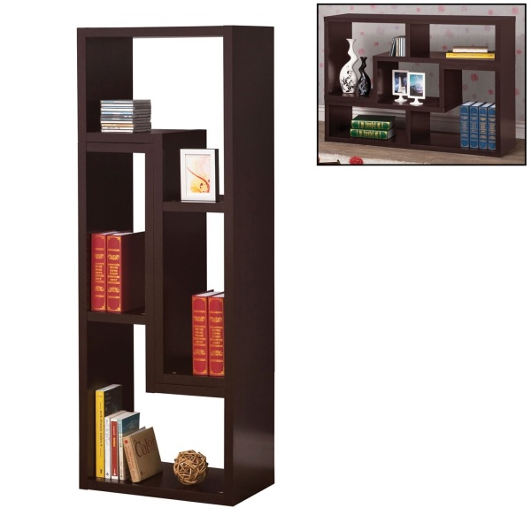 Convertible-TV-Console-Bookcase-with-Cappuccino-Finish-by-Coaster-Fine-Furniture