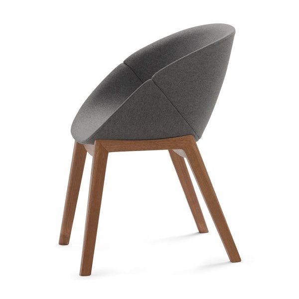 Coquille-L-Armchair-with-Walnut-Finish-by-Domitalia